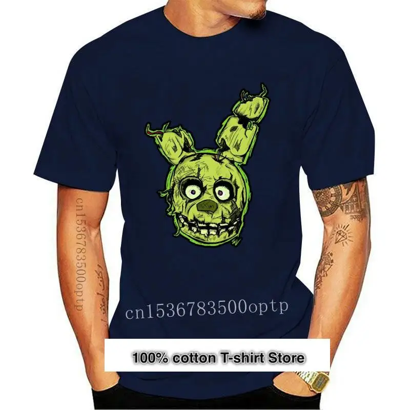 

Camiseta Unisex de FNAF Spring Trap para hombre y mujer, ropa para Parte Superior Femenina, nueva