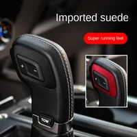 alcantara car gear shift lever cover stickers shift handle sleeve for ford raptor f150 modified interior accessories