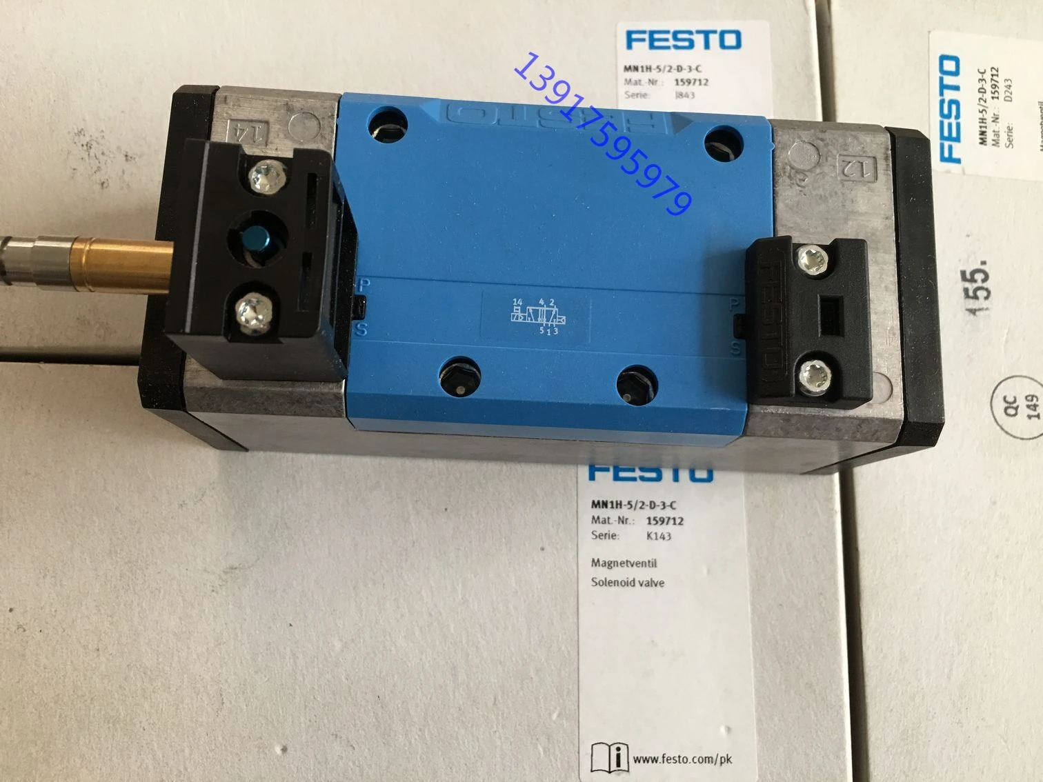 FESTO Электромагнитный клапан Festo/2-D-3-FR-C 159711 Spot.