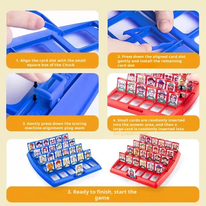 Интерактивная Настольная Игра Угадай Кто Я — Семейная Логическая