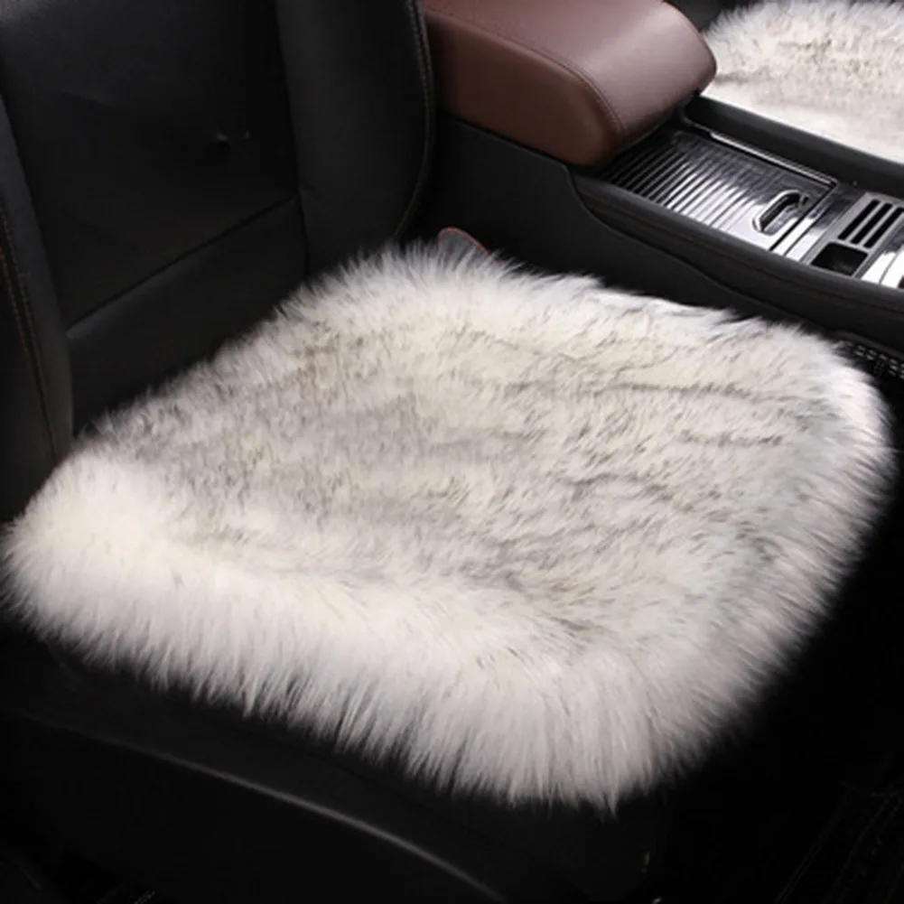 

Новая зимняя теплая Автомобильная накладка на сиденье, эргономичный коврик, дышащая накладка на сиденье автомобиля, протектор автомобильн...