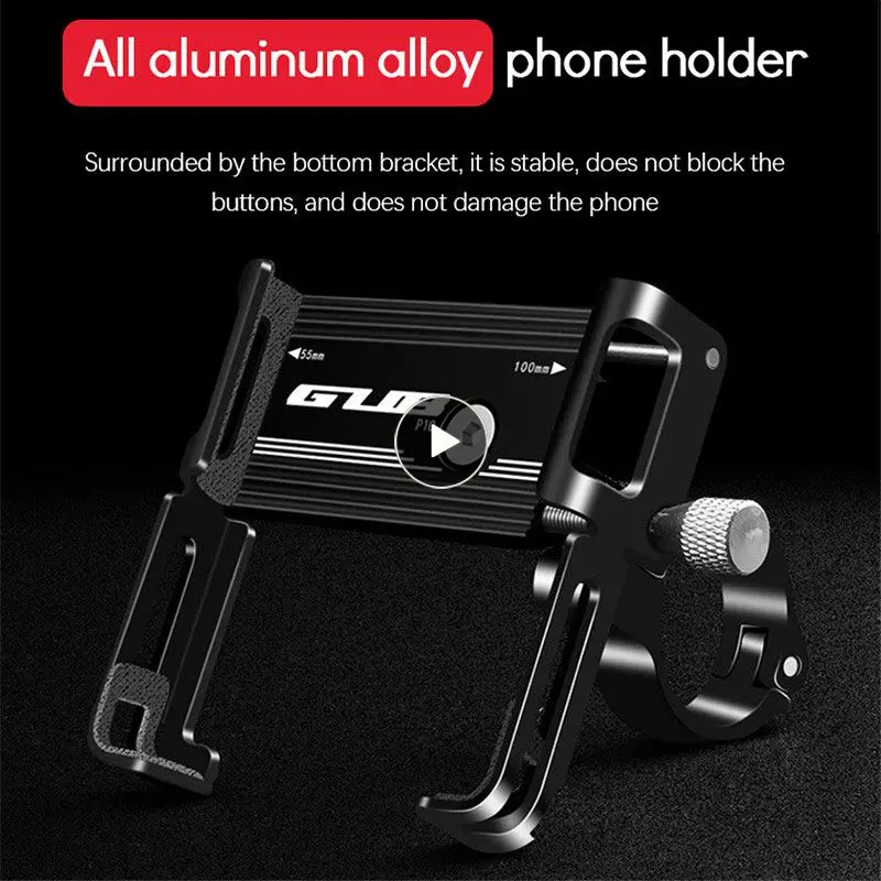 

Bicycle Phone Stand Electric Motorbike Mobile Phone GPS Holder Aluminum Alloy Riding Equipment Bicycle Accessories Bike Racks