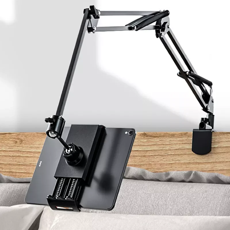 

OUTMIX 360Degree Long Arm Tablet Holder Stand for 4 to 11inch Tablet Smartphone Bed Desktop Lazy Holder Bracket Support for iPad