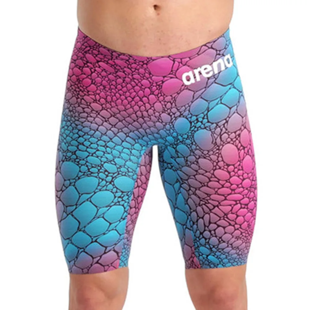 

Summer Men's Swimsuit Professional Swim Surf Trunks Beach Tights Shorts Quick Dry Uv Surf Swimming Pantalones Gym Trunks Jammers