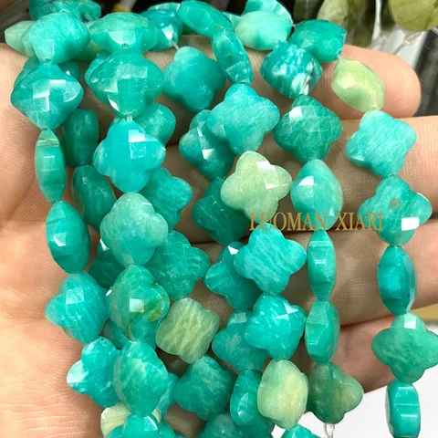 Бусины из амазонита LUOMAN XIARI