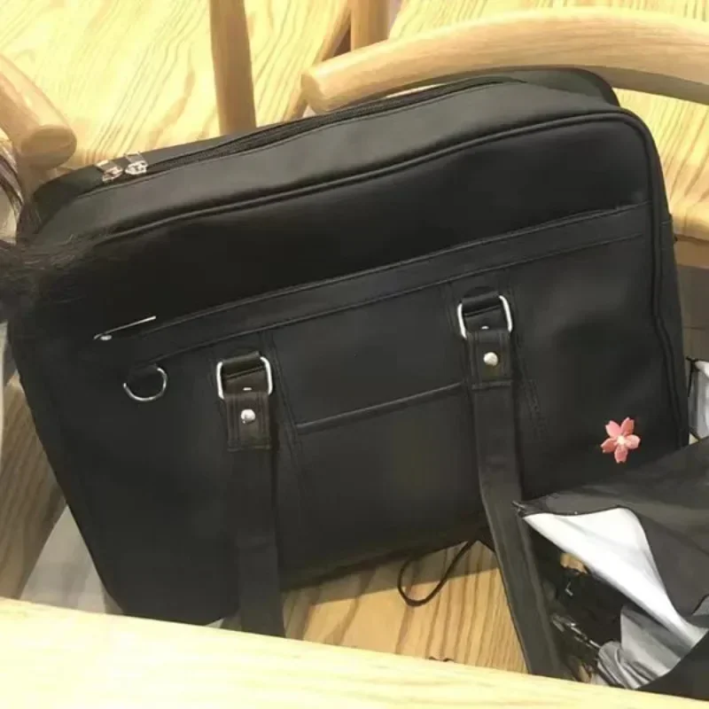 Униформа JK из ПУ кожи для женщин Японский Школьный ранец студентов вместительная