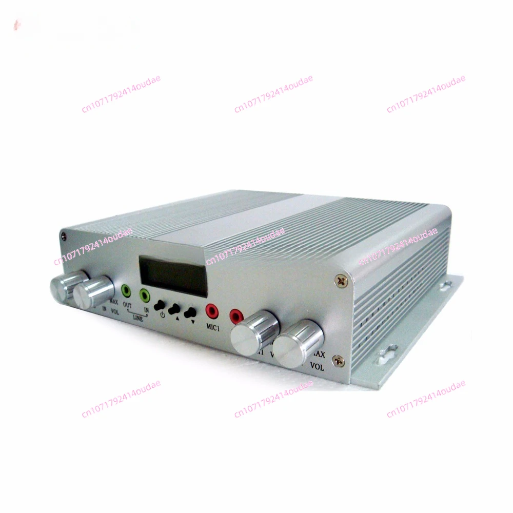 15 Вт/25 Вт FM-радиопередатчик стерео PLL-вещательная станция 88–108 МГц 2 микрофонных