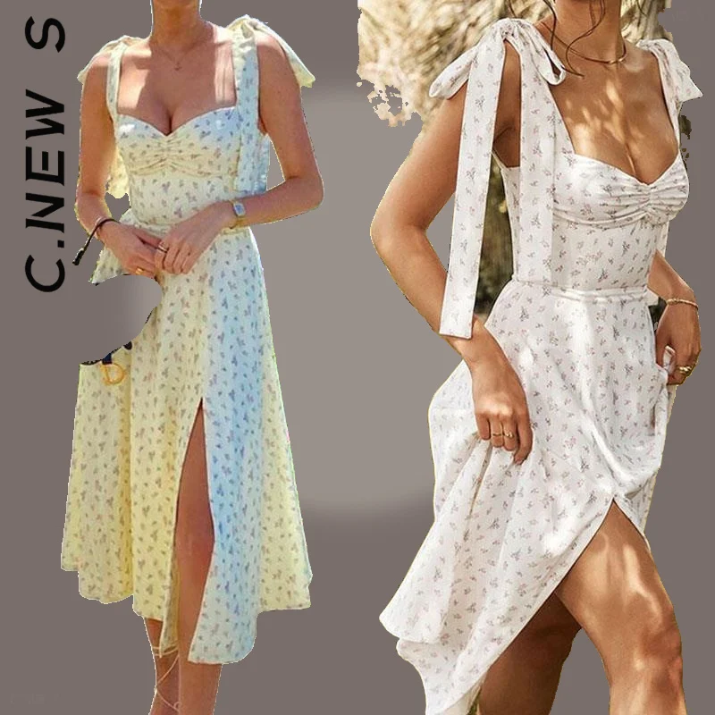 C. Новости-женское кружевное Плиссированное Платье Цветочный комплект белый