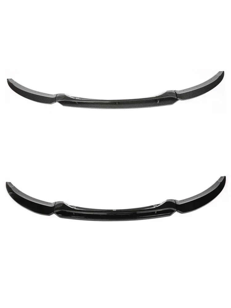 Автомобильный передний бампер губа черный диффузор рассеиватель Передняя Скоба