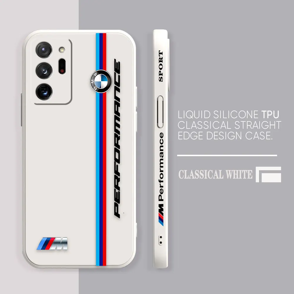 Case For Samsung Galaxy A90 A80 A70 A60 A50 A40 A30 A20S A20 Note 20 10 Pro Plus Lite Ultra 4G 5G Case  Luxury M3-BMW Sports Car