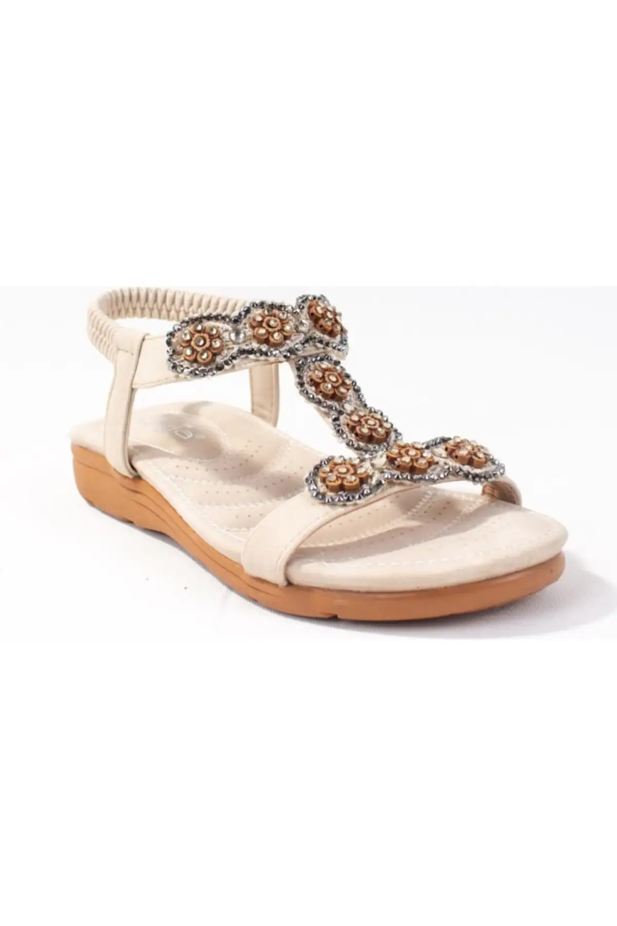 

Women's Fashion Sandals Beige Orthopedic Daily New Breathable Cool Summer Casual Ladies Light Sandals
