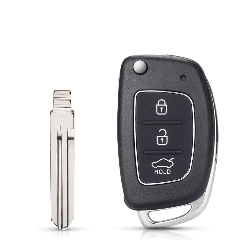 

Раскладной чехол KEYYOU с 3 кнопками и дистанционным управлением для Hyundai Mistra ix35 ix45 Series 2 Verna