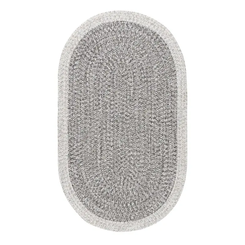 

Oralia Braided Indoor/Outdoor Area Rug, 4' x 6', Gray