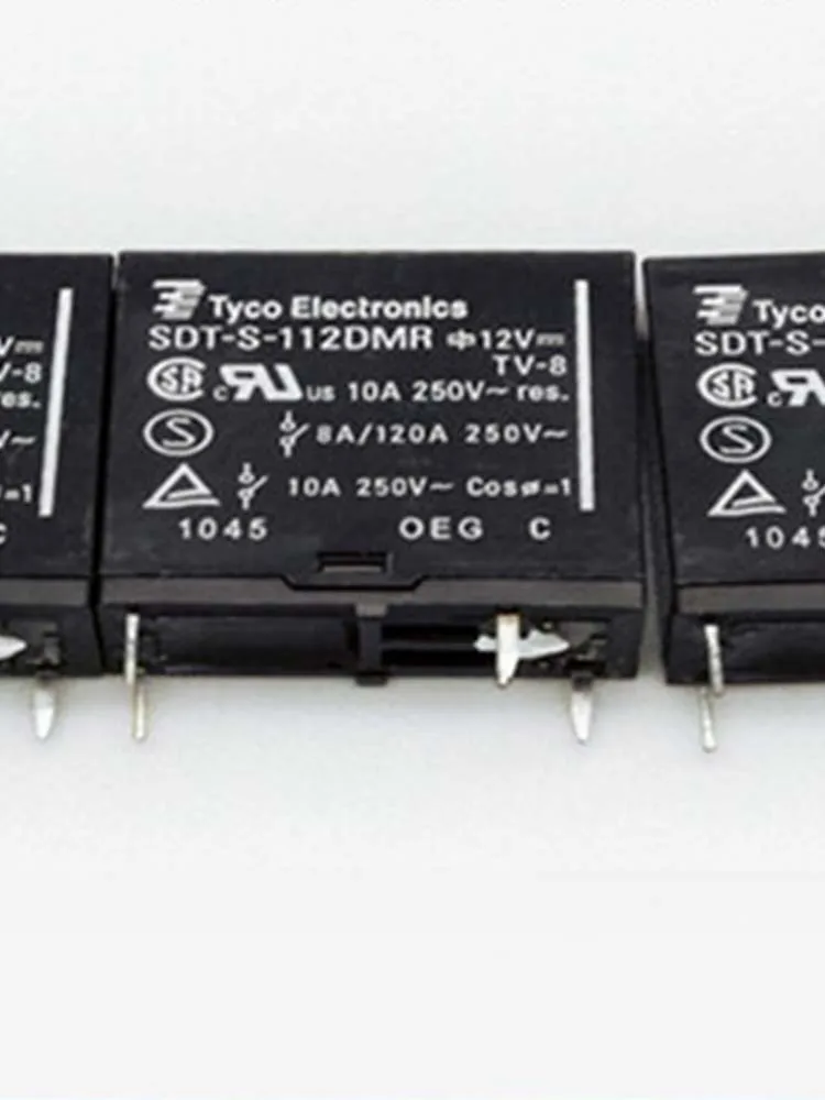 Реле SDT-S-112DMR 10A 12V, 2 шт.