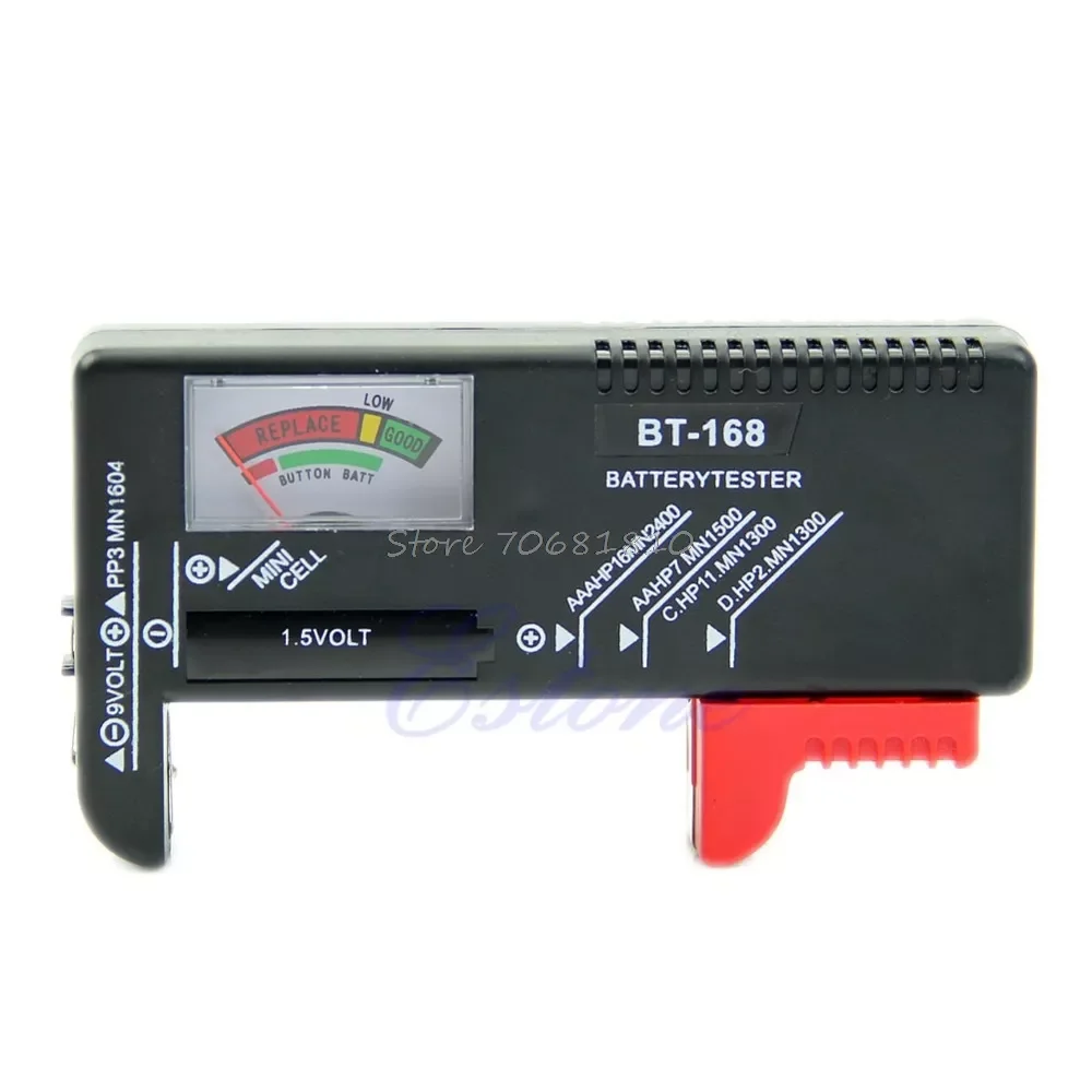 

AA/AAA/C/D/9V Button Cell Battery Volt Tester Checker 9V -PY