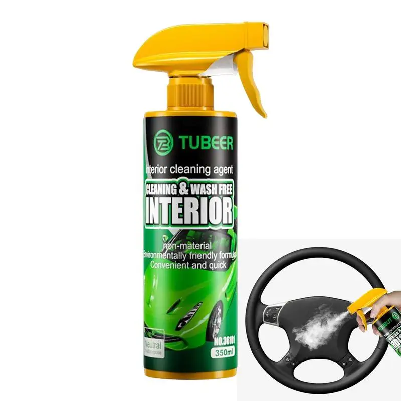 

Interior Coating Agent 11.8oz Car Armrest Cleaner Spray Dashboard Cleaning Agent Spray Moisturize And Refurbish For Air Outlet