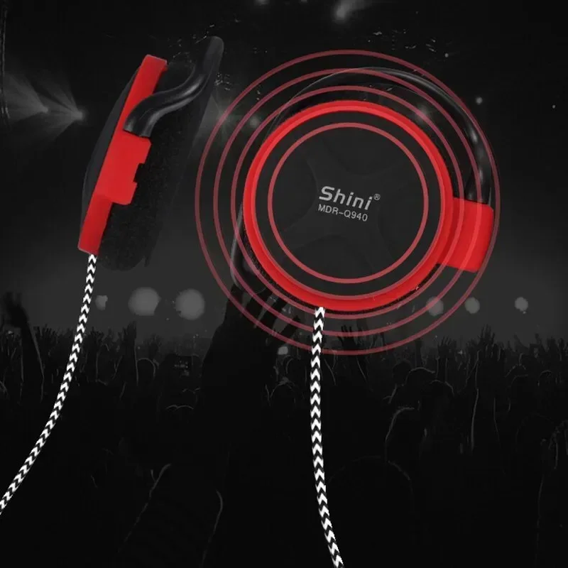Наушники SHINI Q940 3 5 мм стерео бас музыкальные наушники