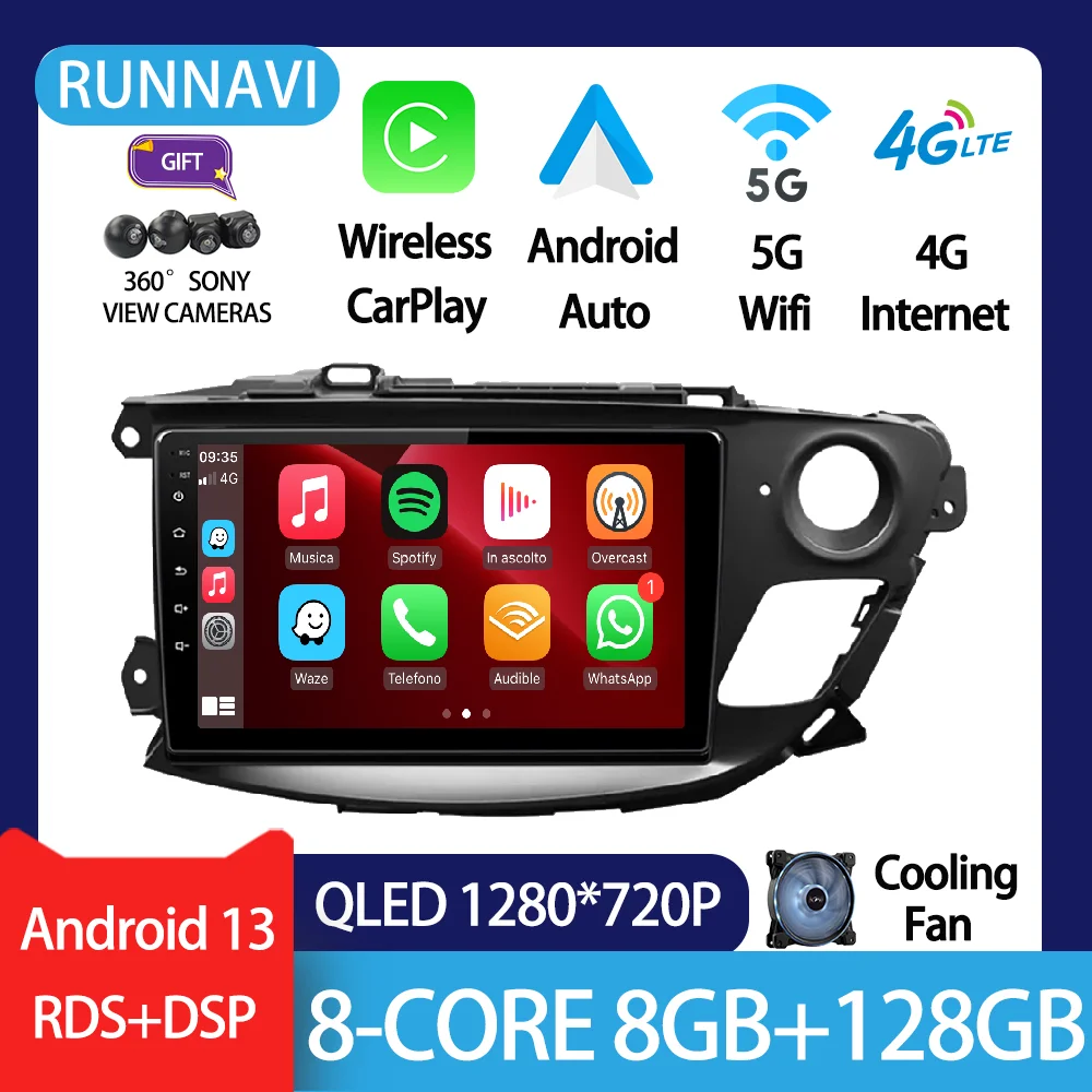 

Автомагнитола на Android 13 для Buick Opel Envision 2014-2018, стерео, мультимедийный видеоплеер, GPS, беспроводной, для Carplay, сенсорный экран, авто DSP