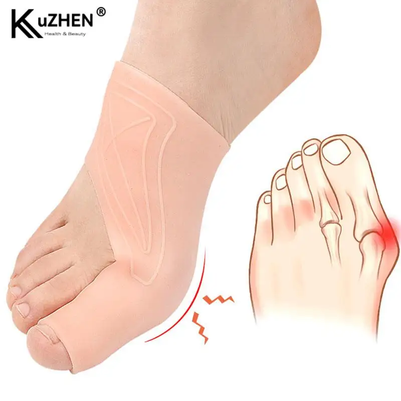 

Silicone Bunion Corrector Toe Separator Bunions Toe Corrector Valgus For Toe Haluksy Finger Separator Hallux Valgus Correctors