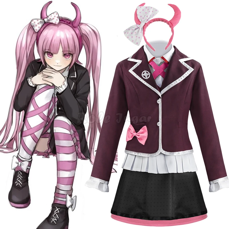 

Аниме Danganronpa другой Episode: Utsugi Kotoko Косплей JK школьная форма Хэллоуин вечерние женские костюмы полный комплект C80M193