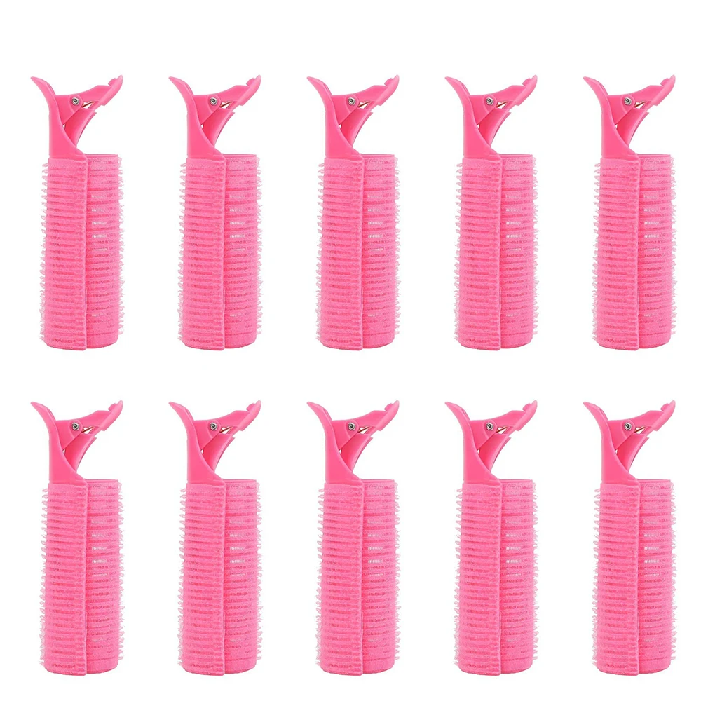 

1/3/5 Pcs Pink Hair Curlers Set Sleeping Overnight Reusable Hair Root Fluffy Clip Women Girls Portable Styling Tools