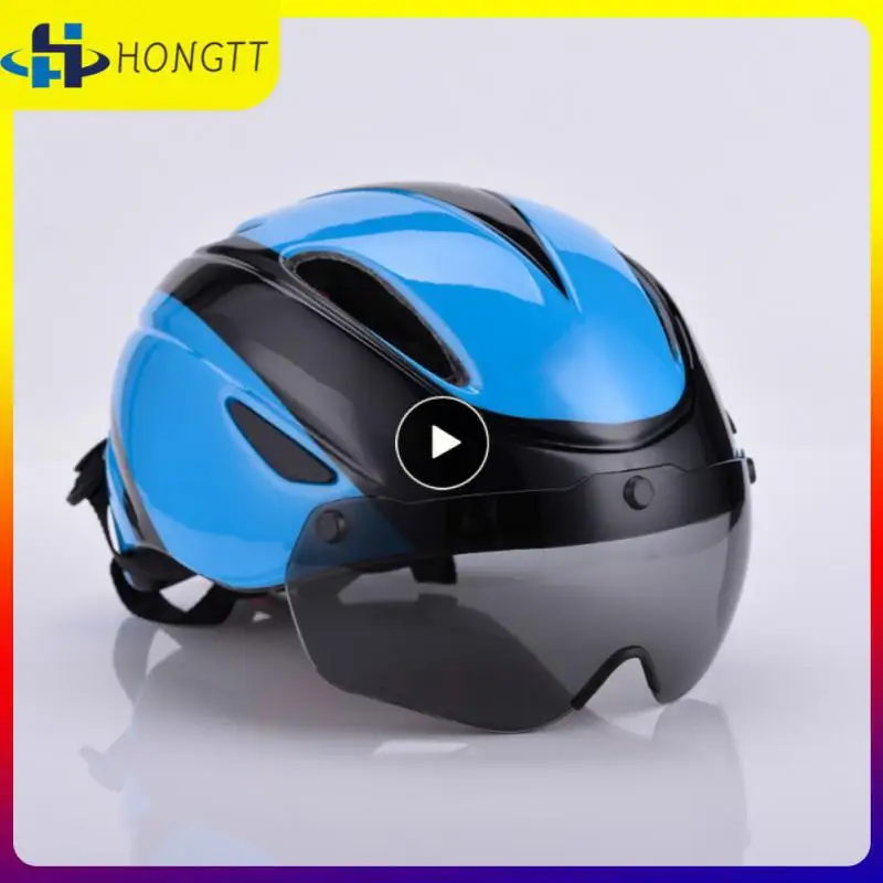 

6 Ventilation Holes Magnetic Road/mtb Cycling Safety Helmet Ventilated Cycling Helmet Unisex Road Bike Mountain Bike Helmet Eps
