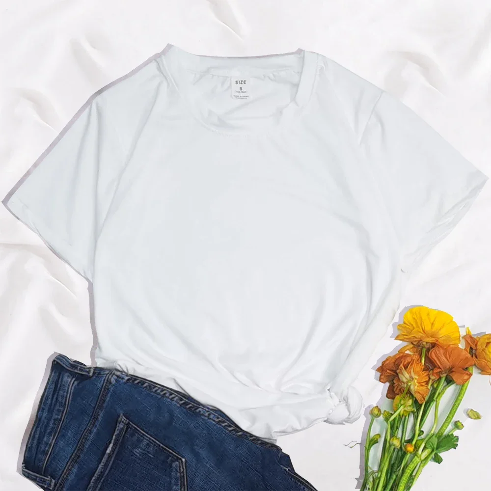 Футболка с коротким рукавом и круглым вырезом принтом барабана