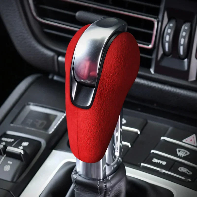 Накладка на ручку переключения передач для Porsche Macan 95B Panamera 970 718 911 Boxster Cayman Top
