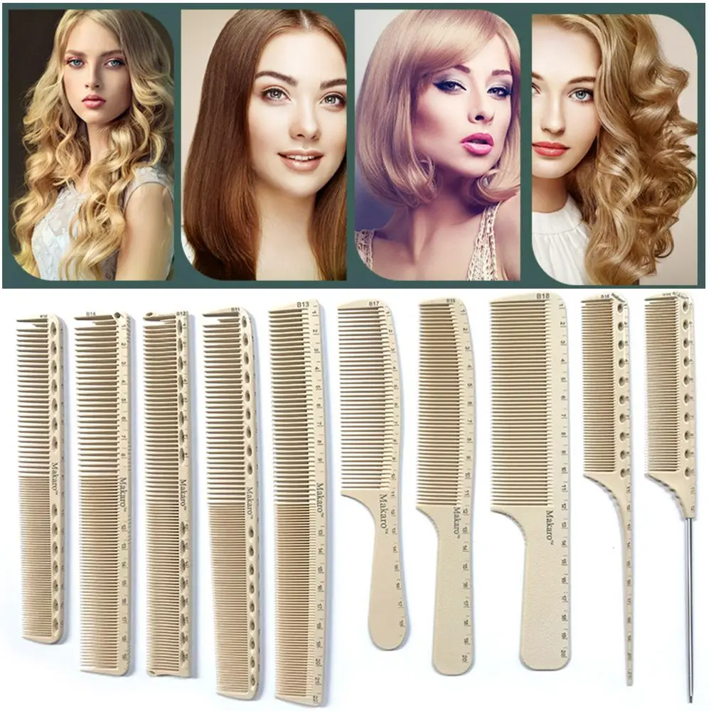 

Hair Tools Salon Ruler Comb Plastic Barber Comb Clear Scale Styling Combs Laser