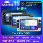 Автомагнитола MEKEDE 2 Din, 8 Гб ОЗУ, Android, DVD, GPS, стереоплеер для Opel Astra H G J Vectra Antara Zafira Corsa Vivaro Meriva Veda