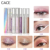 cace eyeshadow set colorful glitter eye shadow stick stereo shimmer eye shadow makeup waterproof liquid pigment makeup set