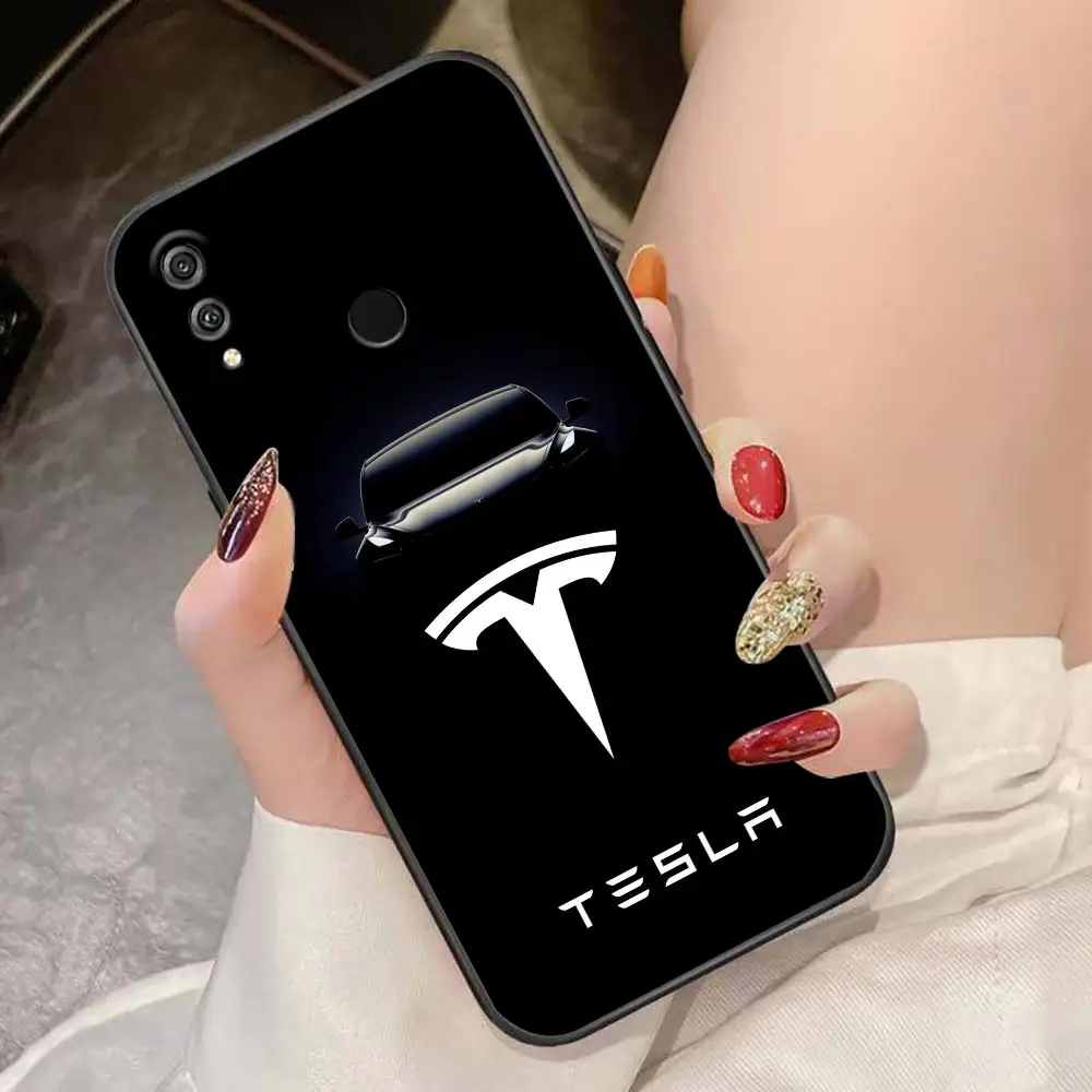 Case For HUAWEI Honor 9X 9 8X Max 80 70 60 50 30 20 10 10I NOTE 10 Lite Pro Case Cover Funda Coque Shell Capa New Energy T-Tesla