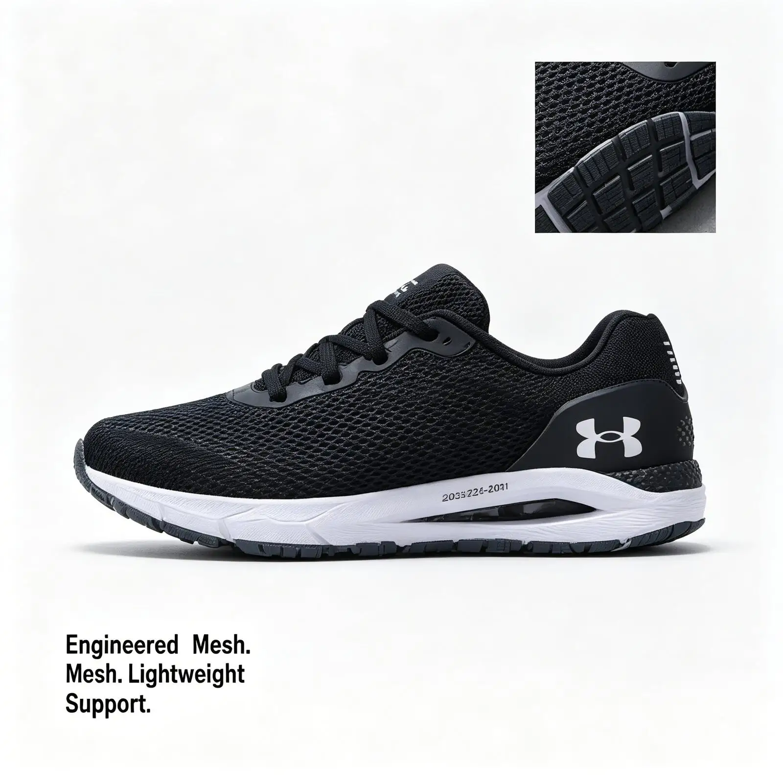 Фото Новые женские кроссовки Under Armour Ua Hovr Sonic 4 Cn для фитнеса и тренировок с амортизацией 3025225-001 №4