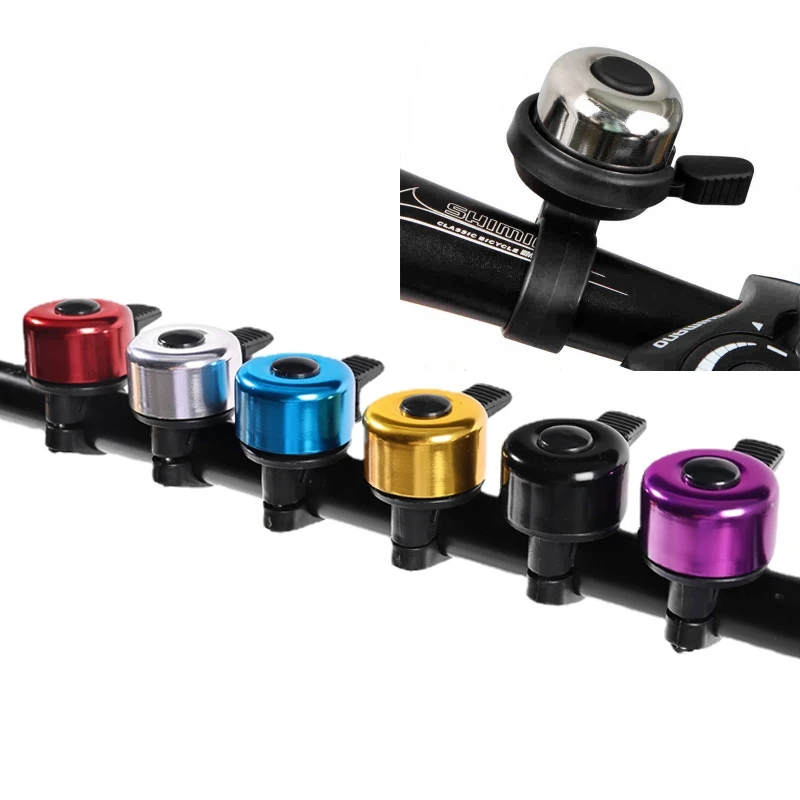 

Bicycle Bell Folding Mountain Horn Bike Bell 360 Degrees Rotate Cycling Handlebar Bell Ring Non-slip Button Bicycle Accessories