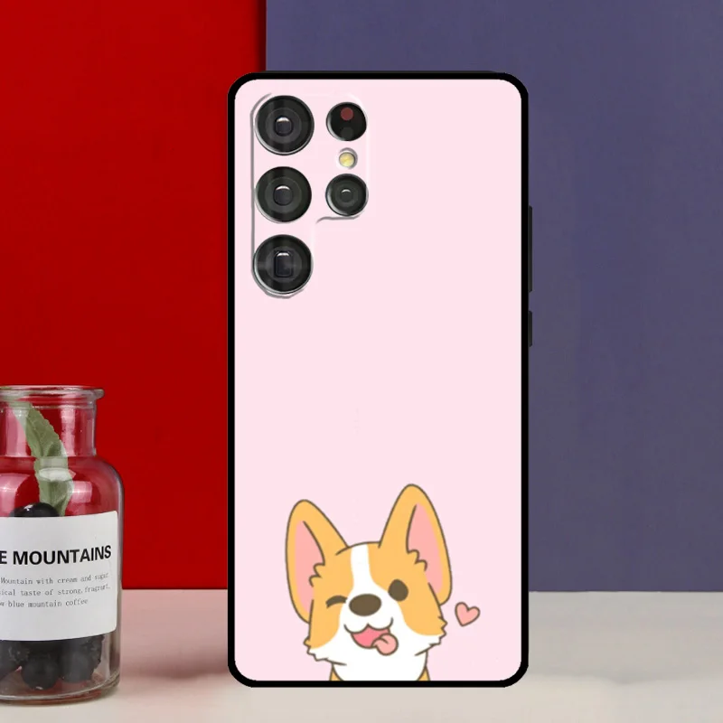 Чехол с изображением вельш-шиба-корги Dog для Samsung Galaxy S25 Ultra S9 S10 S20 S22 Plus S21 FE S23 S24