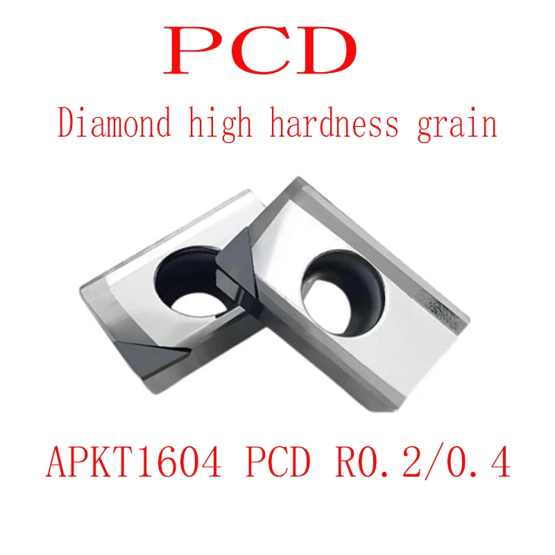 

Алмазные пластины SEHT1204 PCD R0.2 R0.4 APKT1604 для фрезерования
