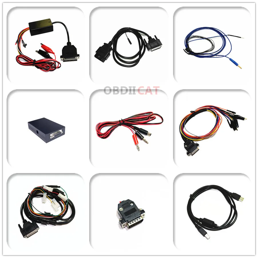 Набор Диагностических Инструментов OBD2 Красного Цвета Стандарт ЕС V2.8 K-ta-g V7.020 С