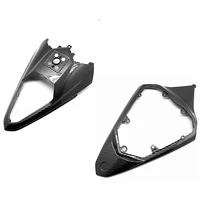 carbon fiber pattern rear upper seat lower tail fairing cowl for yamaha yzf r6 2008 2016