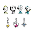 Новинка 2021, подвеска для оригинального браслета в стиле Принцесса в панорамном стиле, подвеска для изготовления ювелирных изделий для женщин и девушек
