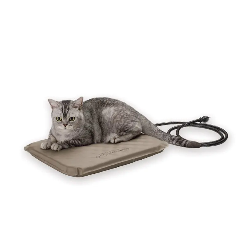 

Outdoor Heated Pet Bed, Tan