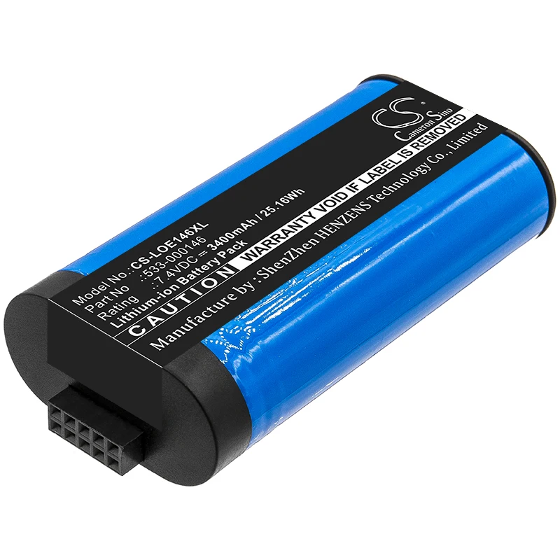 

CS 3400mAh/25.16Wh battery for Logitech 084-000845,984-001362,Megaboom 3,S-00171,Ultimate Ears Megaboom 3 533-000146