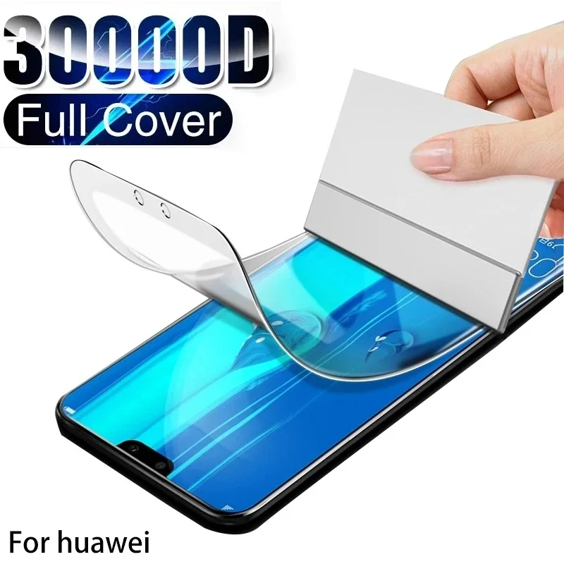

Гидрогелевая пленка для Huawei Y5 Lite Y7 Y9 2018 2019, Защитная пленка для экрана Huawei Y5P Y7A Y7P Y7S Y8P Y8P Y9A Y9S, защитная пленка