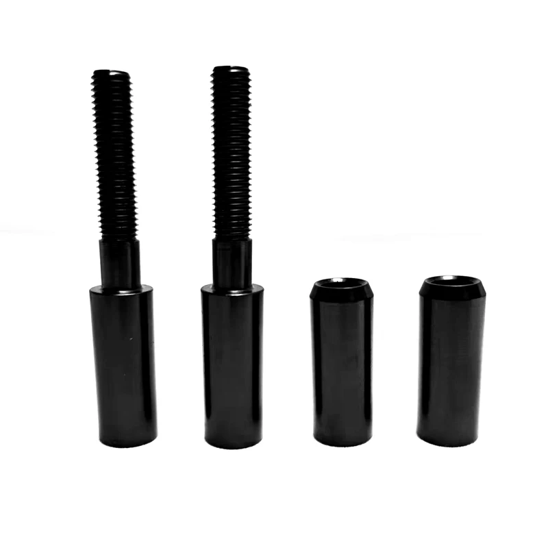 HCMT алюминиевый черный 2-дюймовый адаптер для удлинителя бокового зеркала