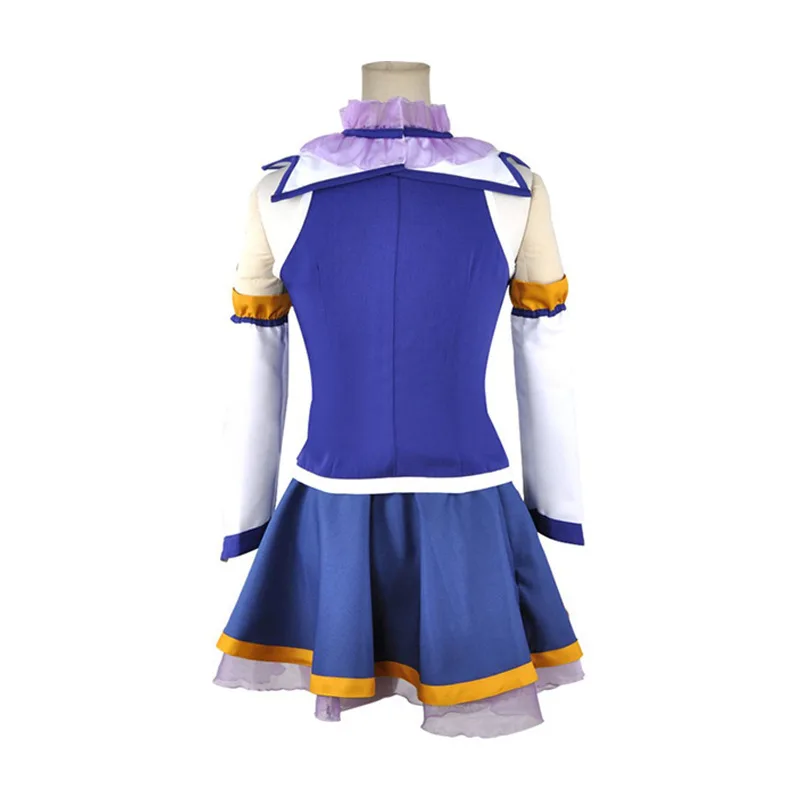 Костюм в стиле формы платья Aqua из KonoSuba: Благословение богини этого прекрасного мира аниме.