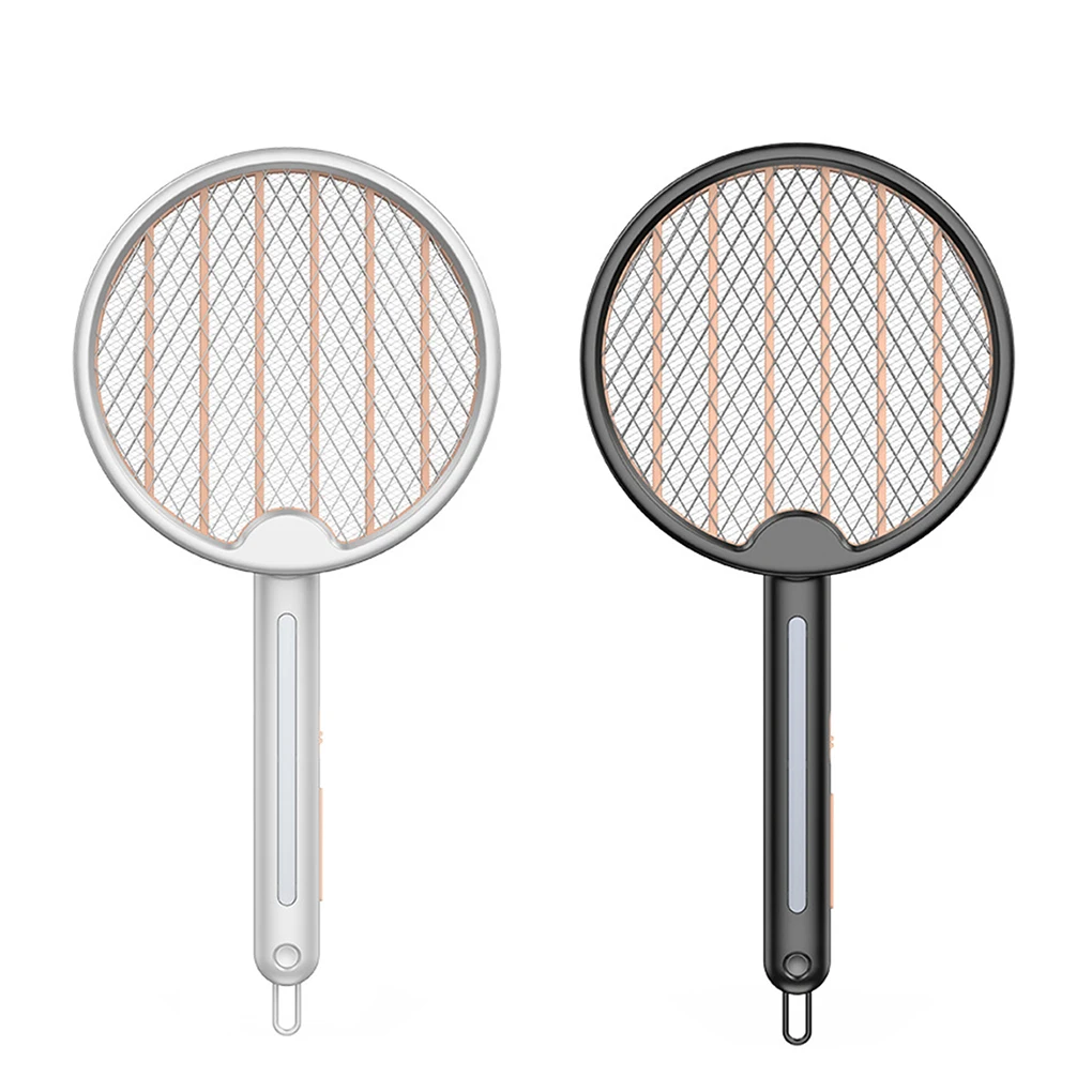 

Foldable Fly Swatter 4000V 30㎡ Mosquito Racket Bug Zapper Fly Killer Household Rechargeable Swatter Zapper Trap Insect Control