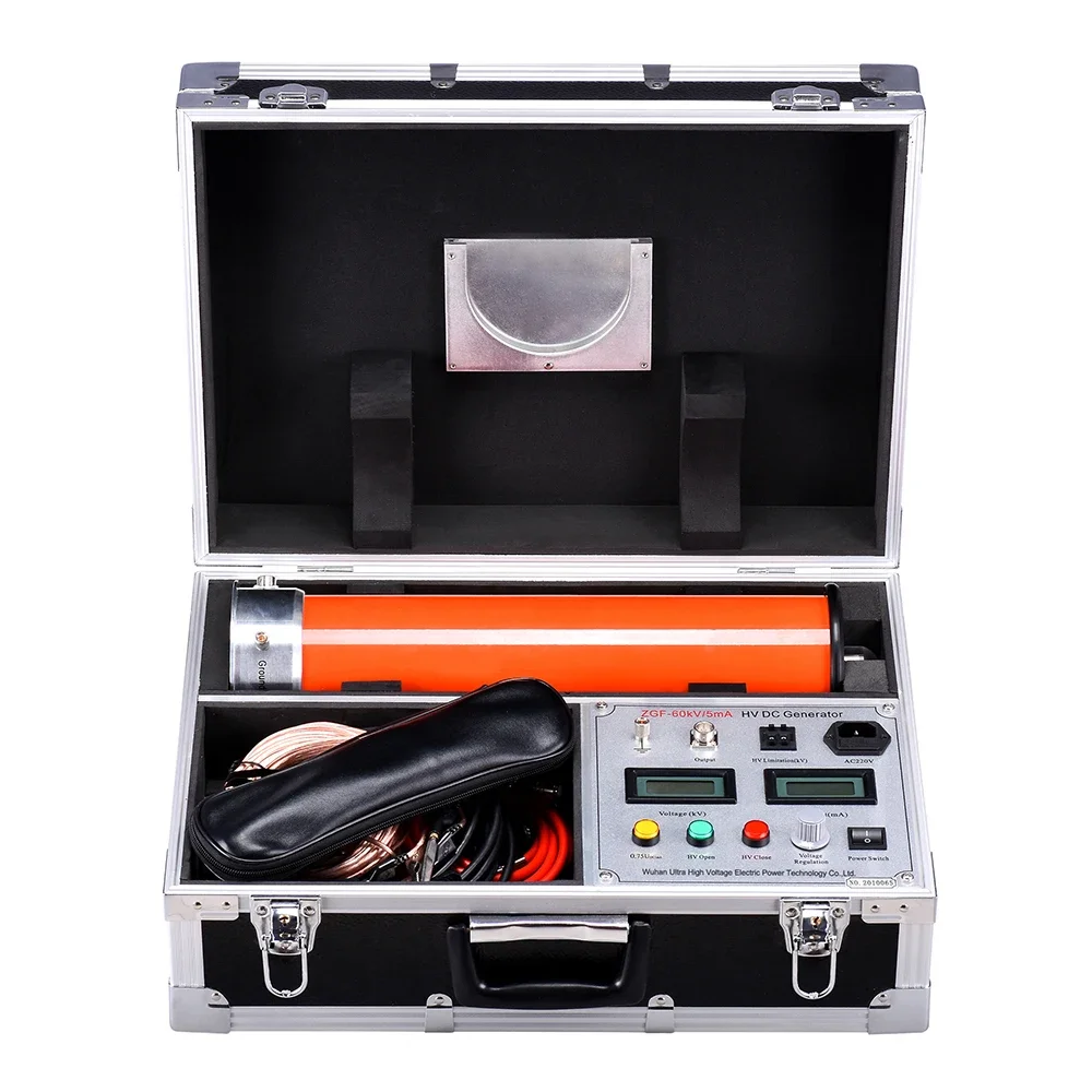 ZGF 120 кВ 10 мА DC Hipot Test Machine Портативное высоковольтное тестовое устройство