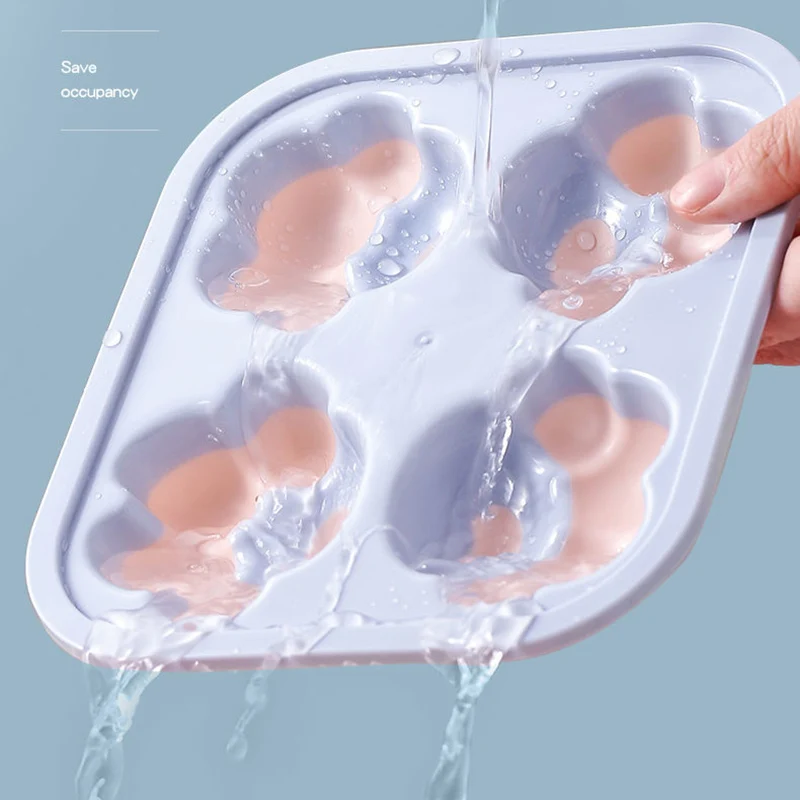 Контейнер для льда из пищевого силикона форма в виде кошачьего когтя коробка