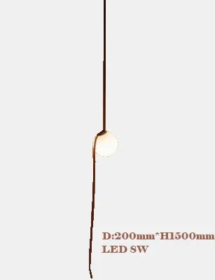 

Стеклянный подвесной светильник DS Lighting ABCZ