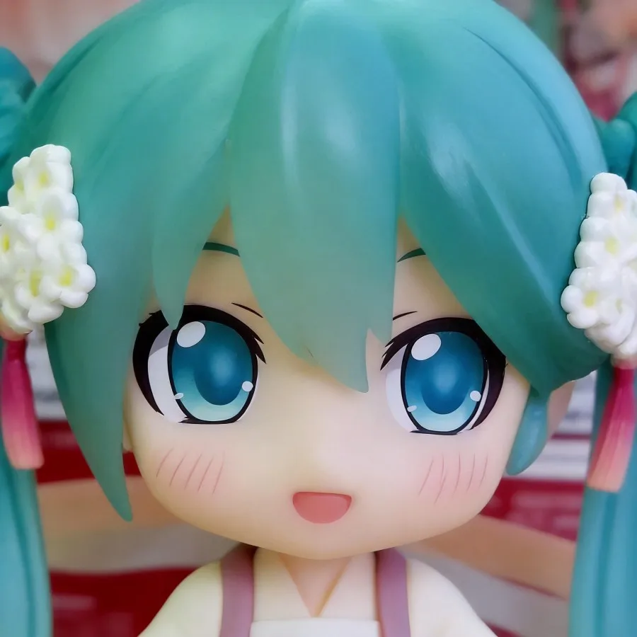 Фото Коллекционная фигурка-орнамент Hatsune Miku: Яркая Луна, Праздник середины осени, Чиби-версия, подарок №4