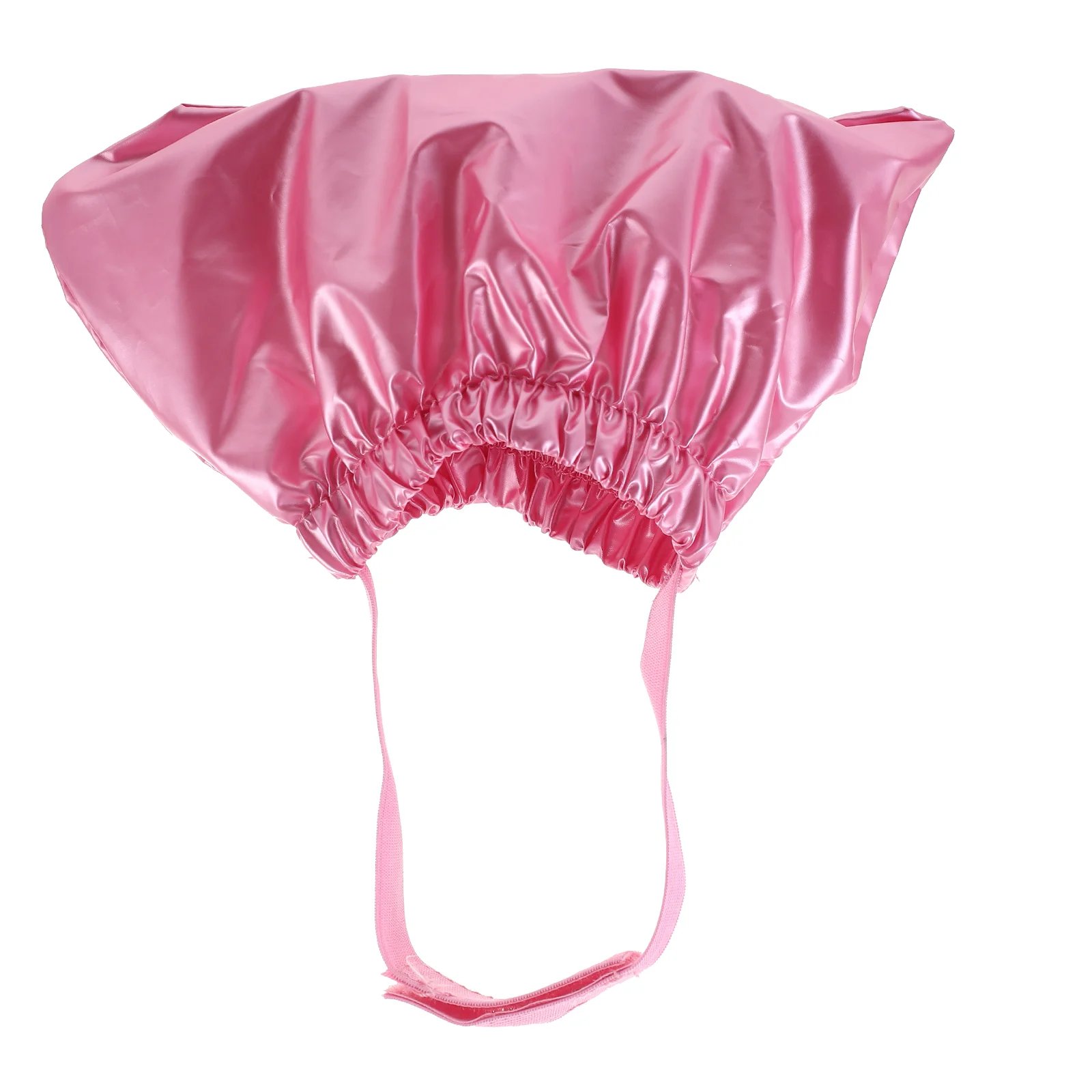 

Pet Shower Cap Kitten Bath Hat Portable Dog Waterproof Caps Pink Plastic Polyester Puppy Disposable